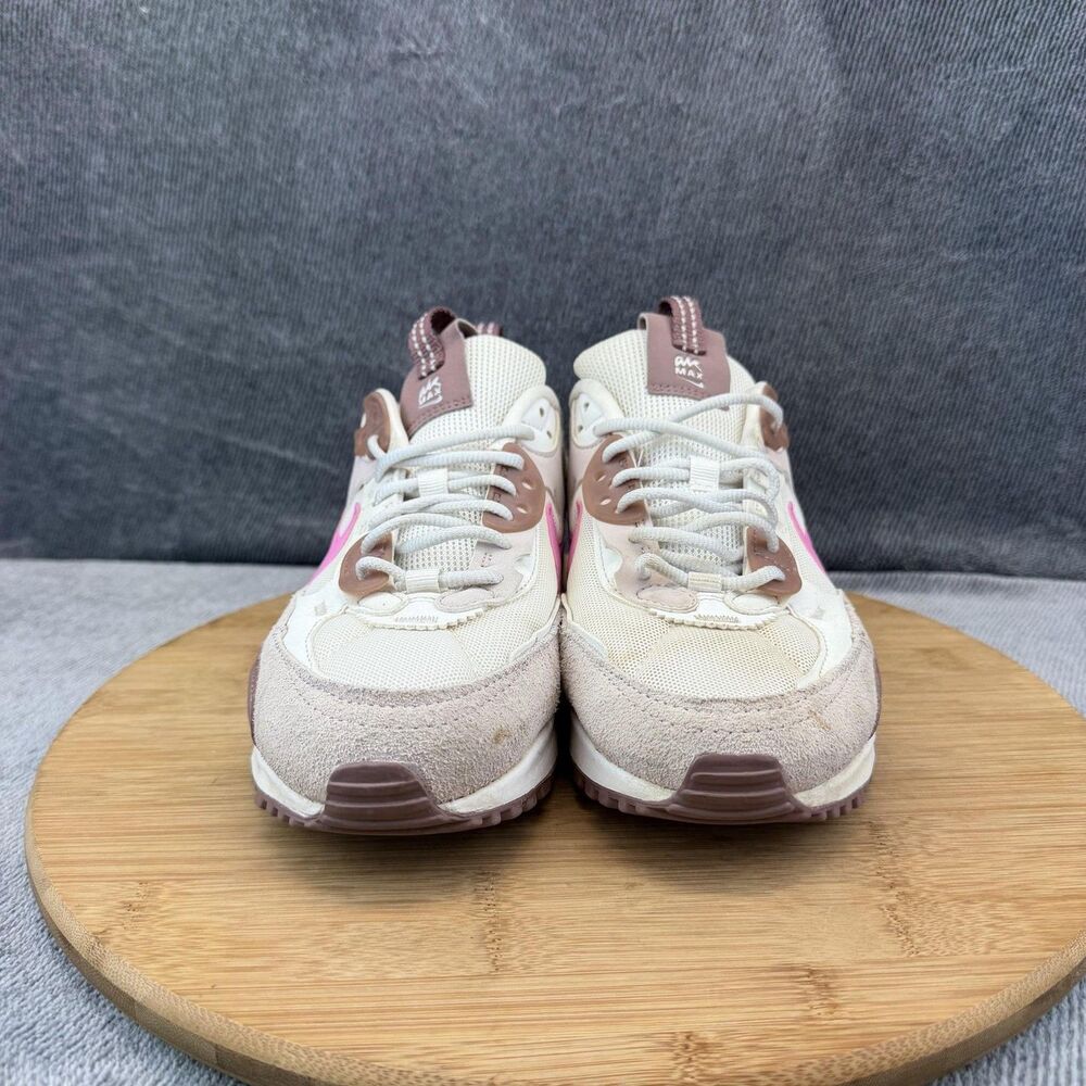 Nike Air Max 90 Futura Shoes Womens Size 7.5 Pink Cream Sneakers FZ3619-019 - Picture 2 of 11